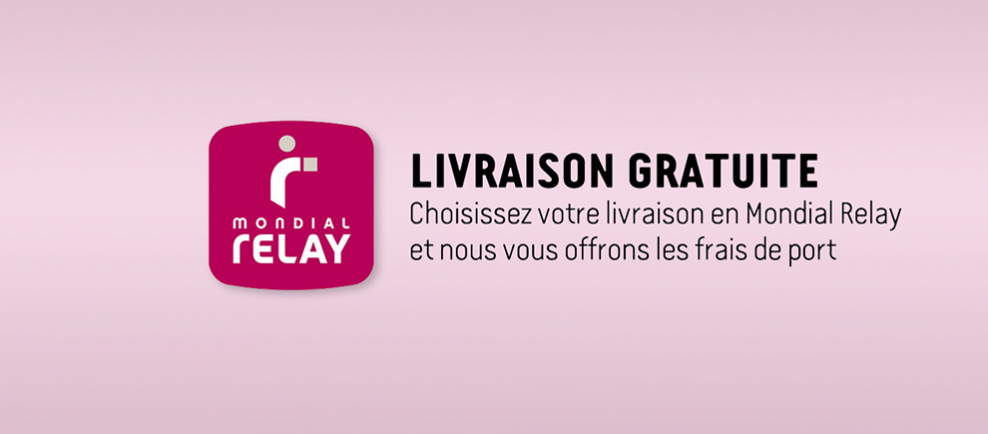 Livraison gratuite en point mondial Relay. Faites-vous livrer votre frisure gratuitement sans minimum d'achat